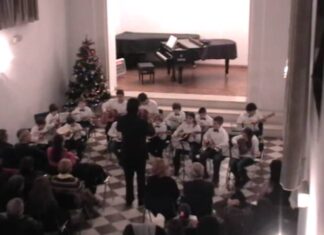 Mandolinski orkestar-Božićni koncert-Hrvatsko građansko društvo Crne Gore Kotor