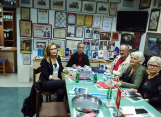 Članovi Unije “Vlaho Bukovac” iz Splita posjetili Hrvatsko građansko društvo Crne Gore