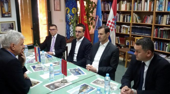 Delegacija Sabora Republike Hrvatske posjetila Hrvatsko građansko društvo CG u Kotoru