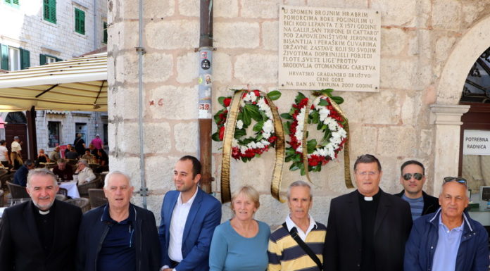 Sjećanje na poginule učesnike Lepantske bitke