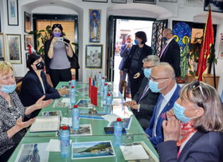 Gordan Grlić Radman posjetio HGD u Kotoru