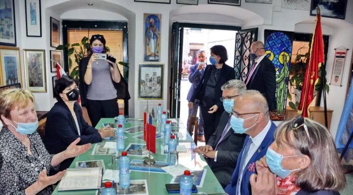 Gordan Grlić Radman posjetio HGD u Kotoru