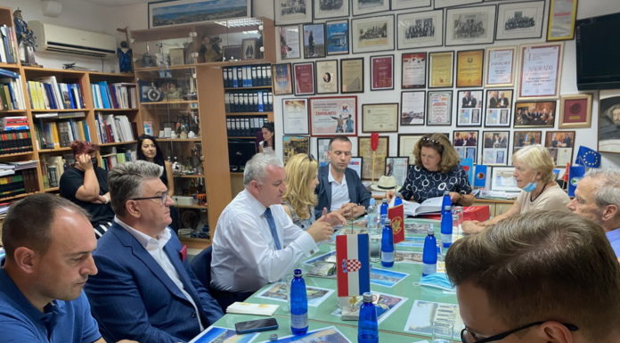 Posjeta ministra Darka Horvata HGD CG