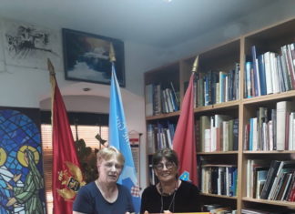 Romana Fabris poklonila sliku Društvu