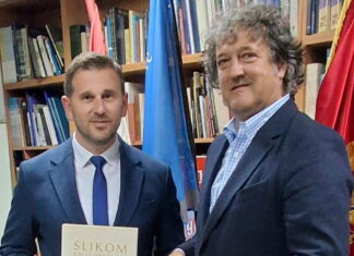 Gradonačelnik Splita Tomislav Šuta posjetio HGD CG u Kotoru